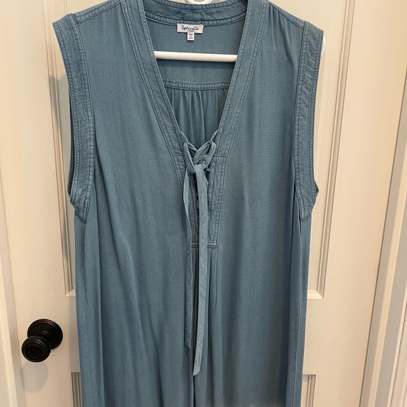 Anthropologie Splendid Ombré Chambray Dress - Picture 6 of 7